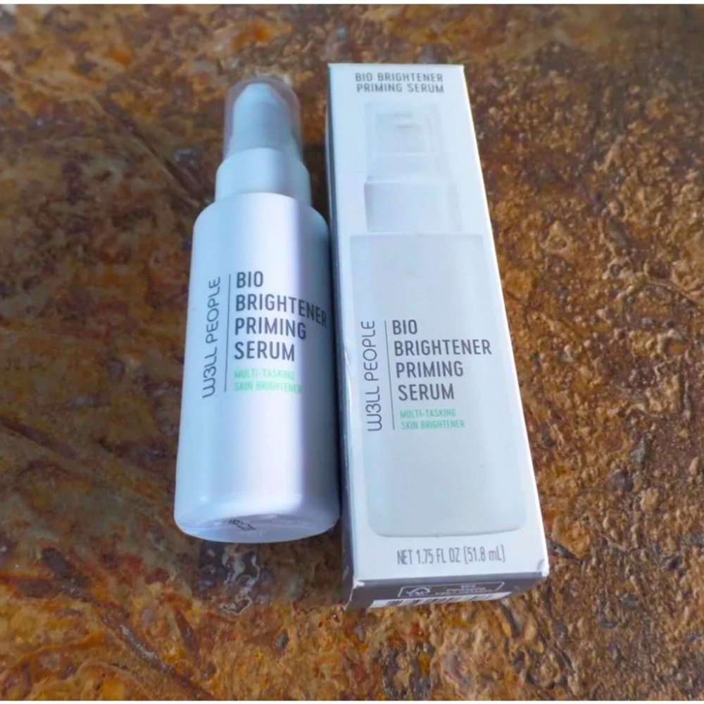 WELL People Bio Brightener Priming Serum, Multi-Tasking Skin Brightener, 1.75oz.